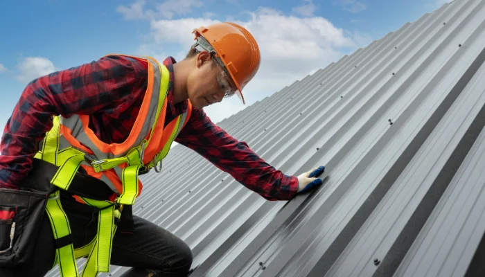 cara mengecat atap spandek