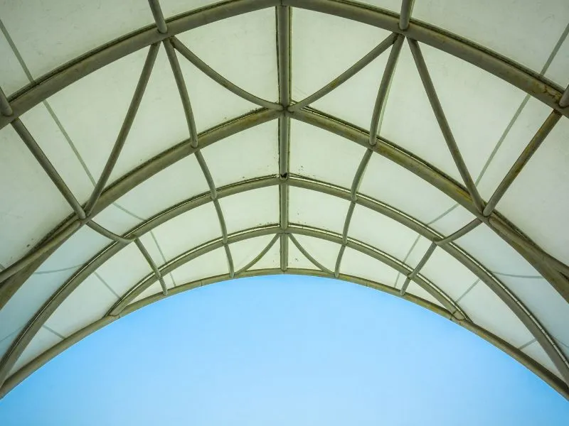 Kanopi baja ringan atap spandek